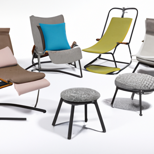 3. תמונה המציגה עיצובים וסגנונות שונים של כסאות רחצה עם כריות נוחות וגובה מתכוונן.